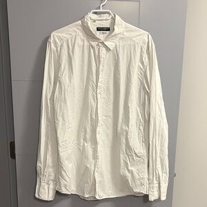 Dolce & Gabbana Crisp White Dress Shirt